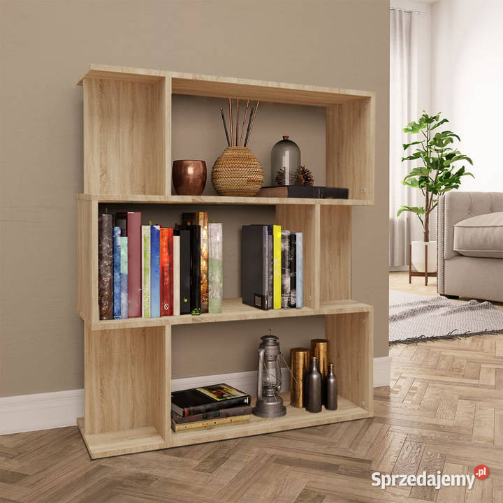 Regałpółka dąb sonoma 80x24x96 materiał mazowieckie sprzedam