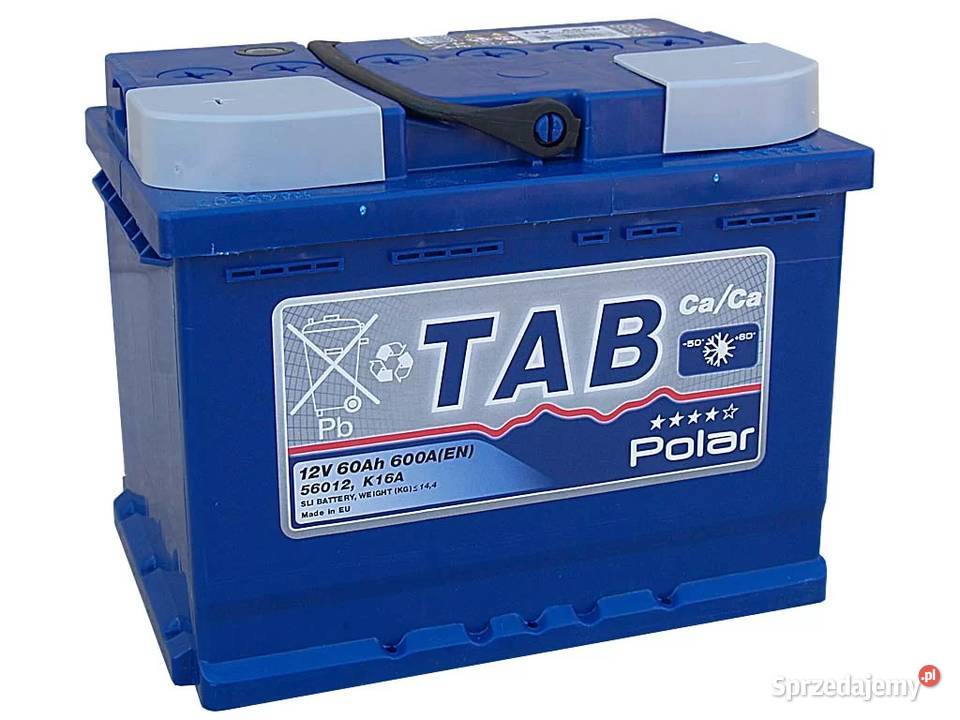 NOWY Akumulator TAB POLAR 60Ah600A LEWY PLUS Układ elektryczny Wrocław