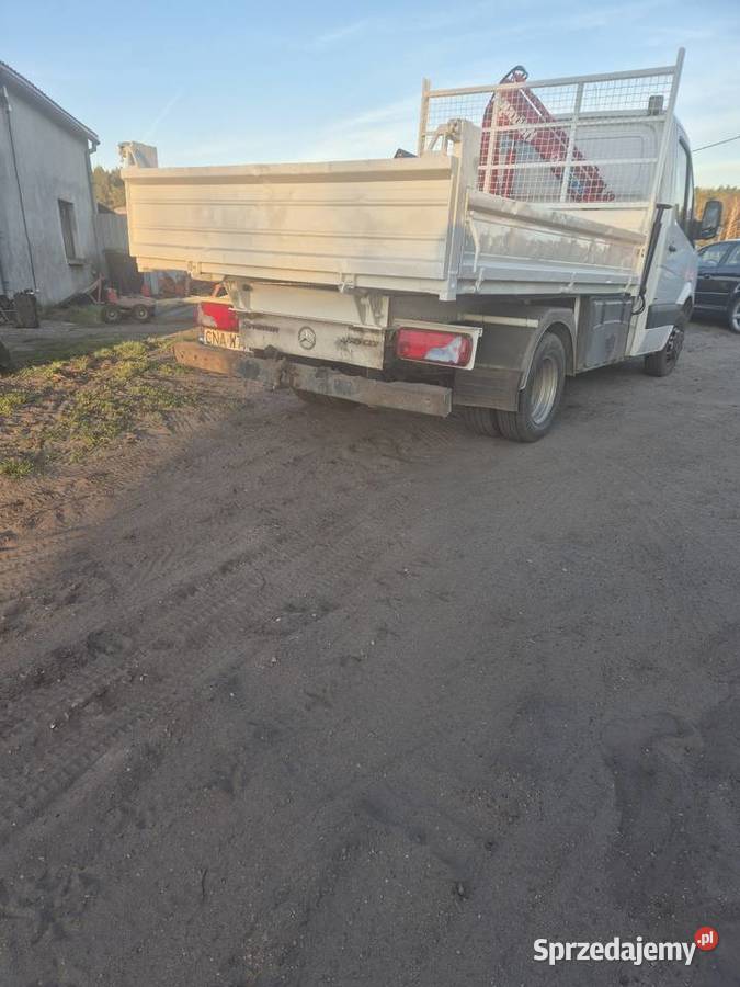 Mercedes Sprinter 515 wywrotka HDS bliźniak stan Bydgoszcz