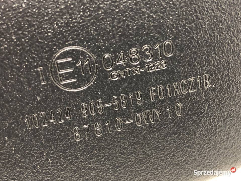 LUSTERKO WEWNĘTRZNE LEXUS LBX 878100WY10