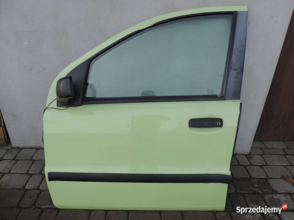 FIAT PANDA 2 DRZWI LEWE PRZEDNIE PRZÓD 733A