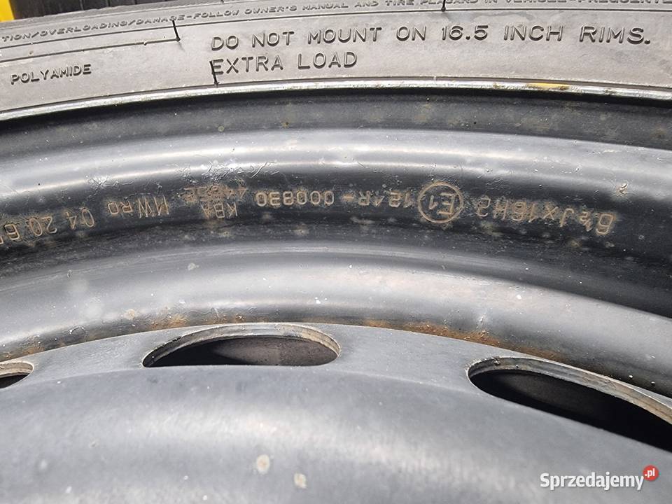 Felgi stalowe 16 Ford 4x108 EcoSport Samochodowe Gliwice
