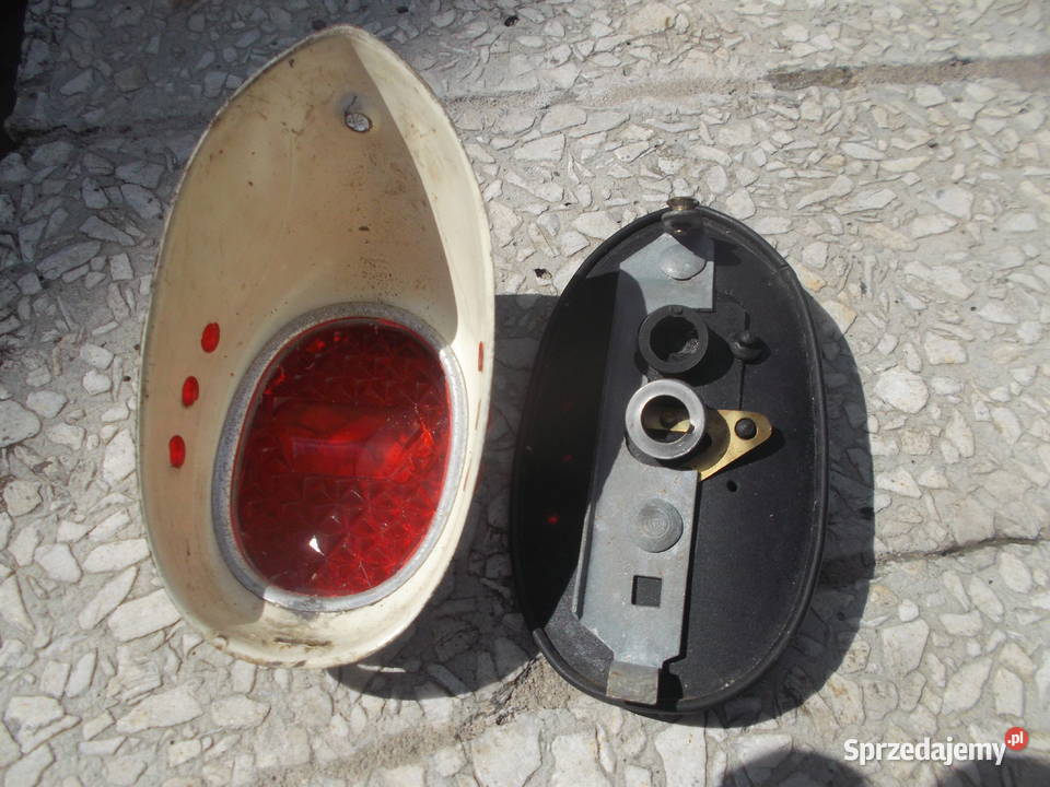 komar export lampa przednia tylna przełącznik Ziębice