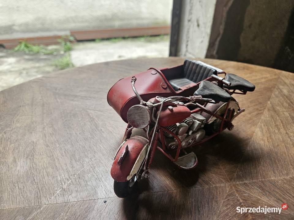 Model motor z przyczepą Poznań