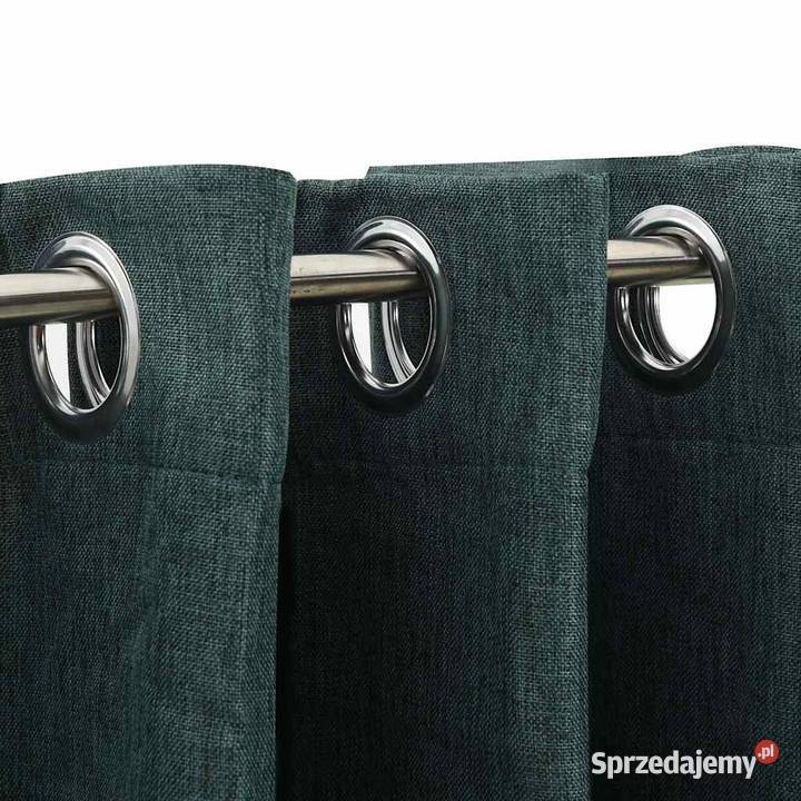 vidaXL Zasłony stylizowane na lniane 2 Warszawa