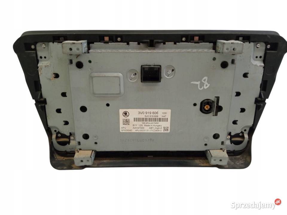 RADIONAWIGACJA FABRYCZNA ORG 3V0919606 Skoda świętokrzyskie