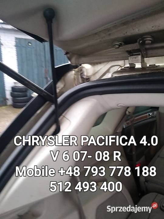 MECHANIZM PODNOSZENIA TYLNEJ KLAPY CHRYSLER Motoryzacja