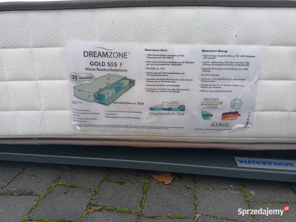 Materac 90200 dreamzone superdream 22 Ryki