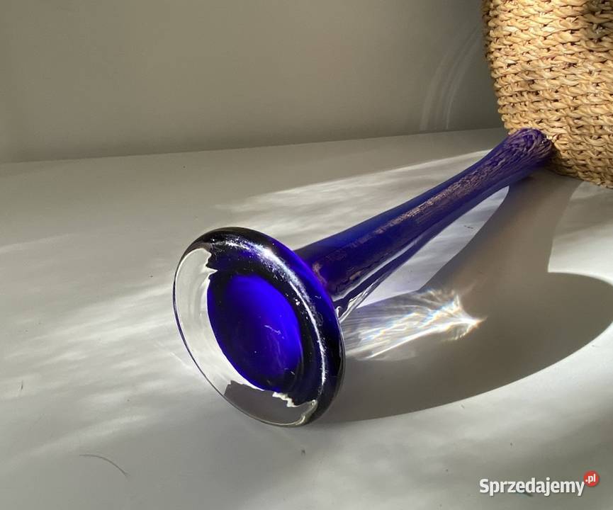 Wazon Flet szkło warstwowe vintage wys 50 Warszawa