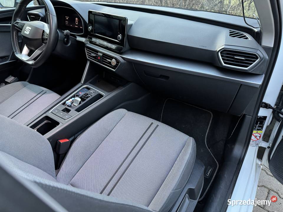 Seat Leon 15 eTSI DSG 2021 MHEV Serwis ASO Łódź