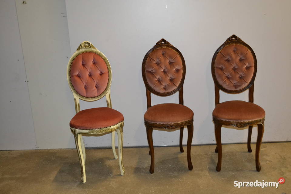 krzesło dekoracyjne filigranowe Będzin