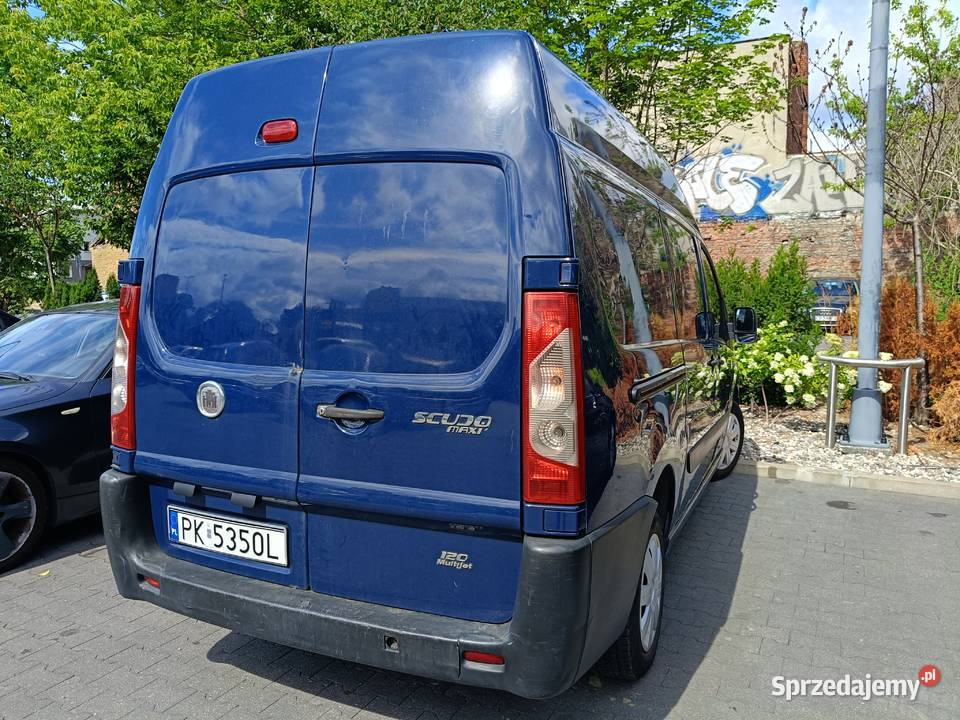 Fiat scudo Maxi 20 serwisowany faktury 2008 Bydgoszcz sprzedam