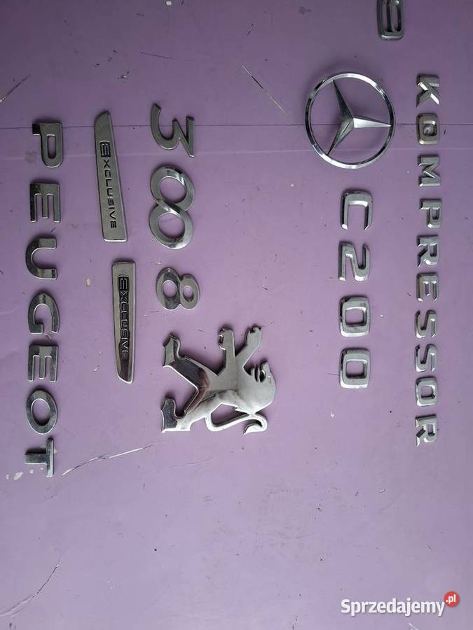 Napis Logo Literki Bugattii Indigo 4Motion Skawina