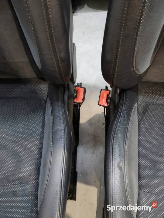 FOTELE PRZÓD II RZĄD BOCZKI MK1 PÓŁSKÓRA Ford S