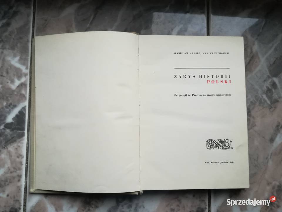 Zarys Historii Polski 1962 Stanisław Arnold Pozostałe Kręćkowo