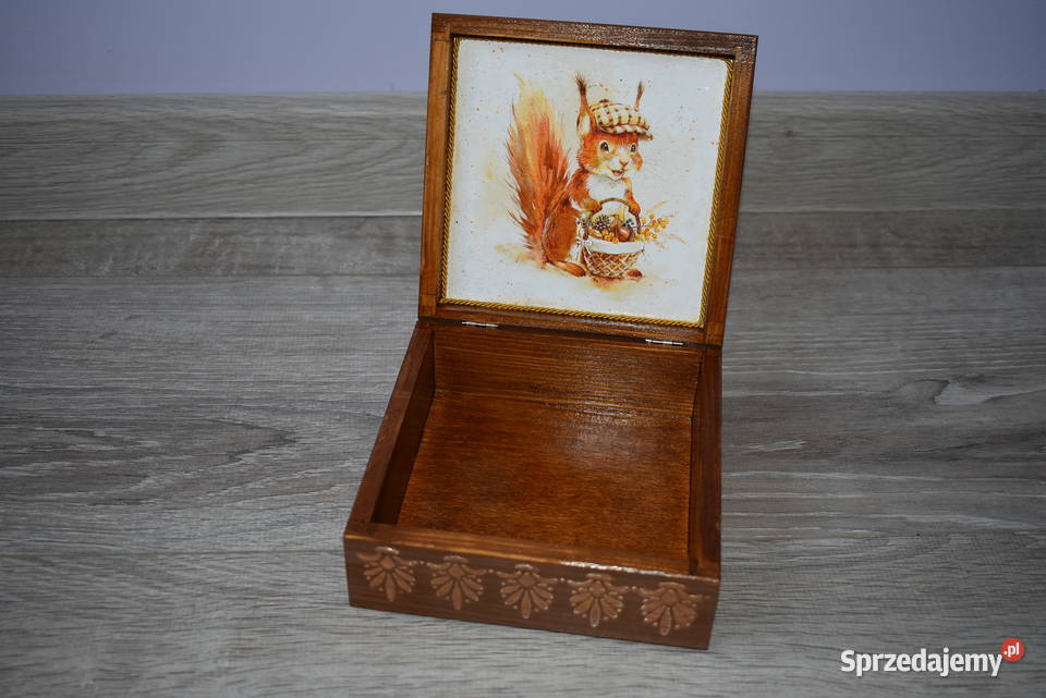 Szkatułka pudełko rekodzieło decoupage sprzedam