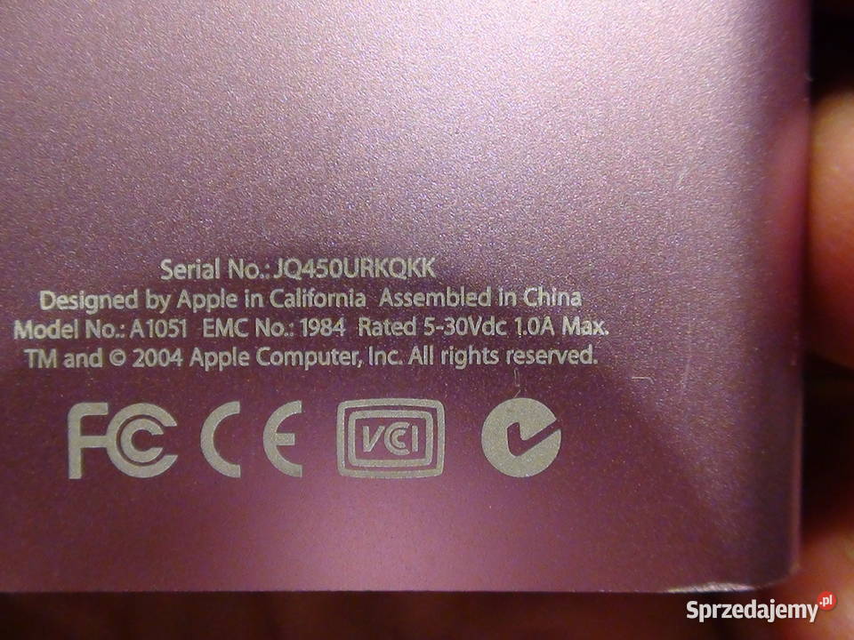 iPod mini 1 gen z całym kompetem akcesori Świętochłowice