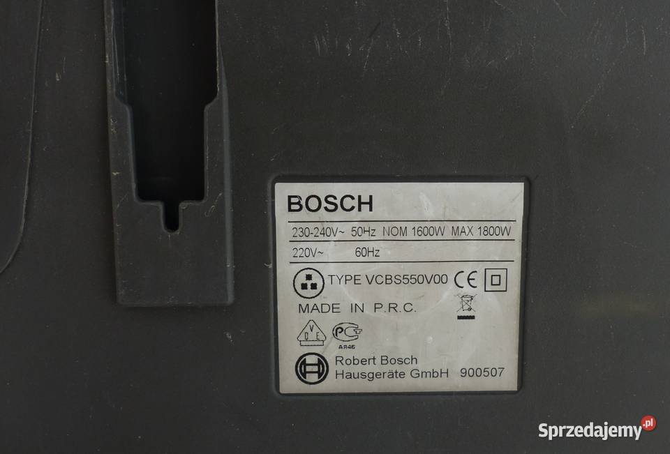 odkurzacz Bosch 1800 Wat Warszawa