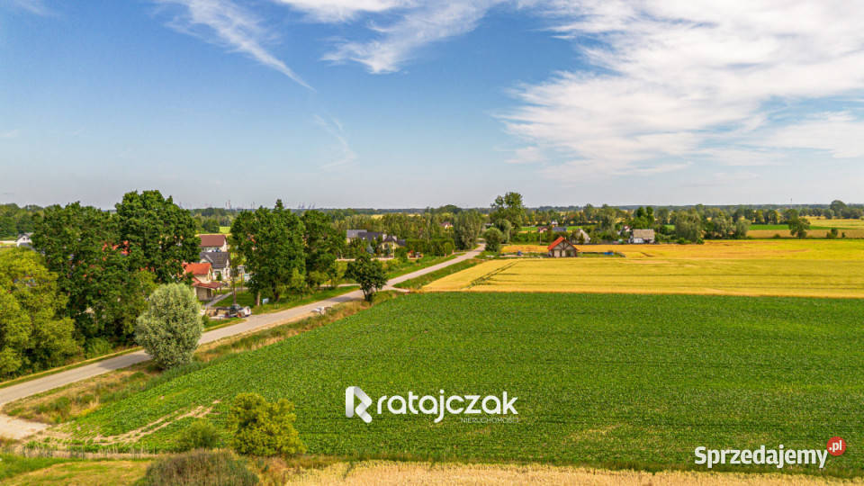 Grunt 1431m2 Wocławy Stanisława Lema utwardzona