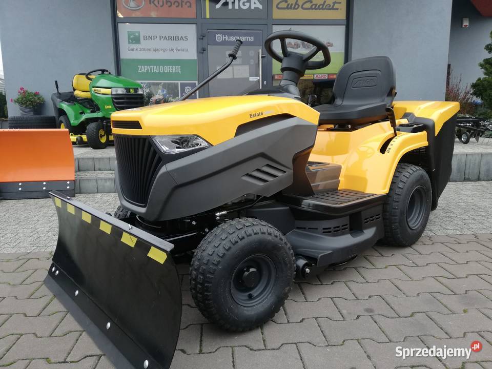 Promocja Traktorek kosiarka Stiga Estate 384pług Kobiele Wielkie