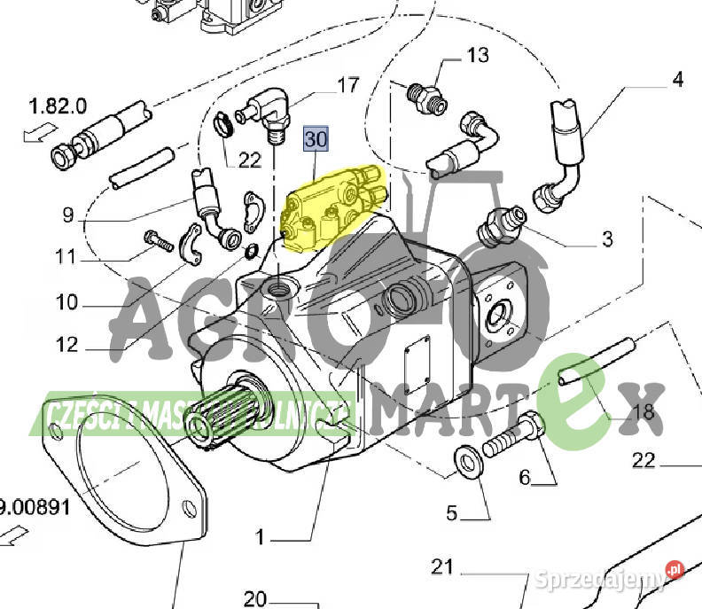 47382814 84201801 ZAWÓR STERUJĄCY CNH Wichrów