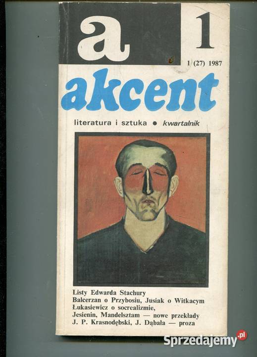 Akcent Kwartalnik 1987 1 27 Rok wydania 1987 Pozostałe zachodniopomorskie Szczecin