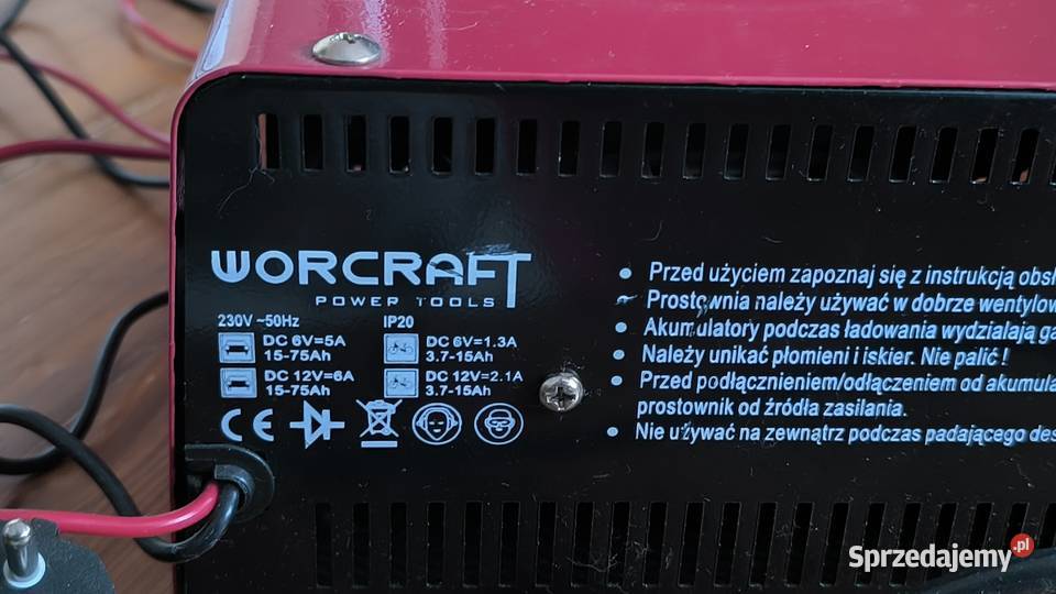 Prostownik Worcraft BC217 Wrocław sprzedam