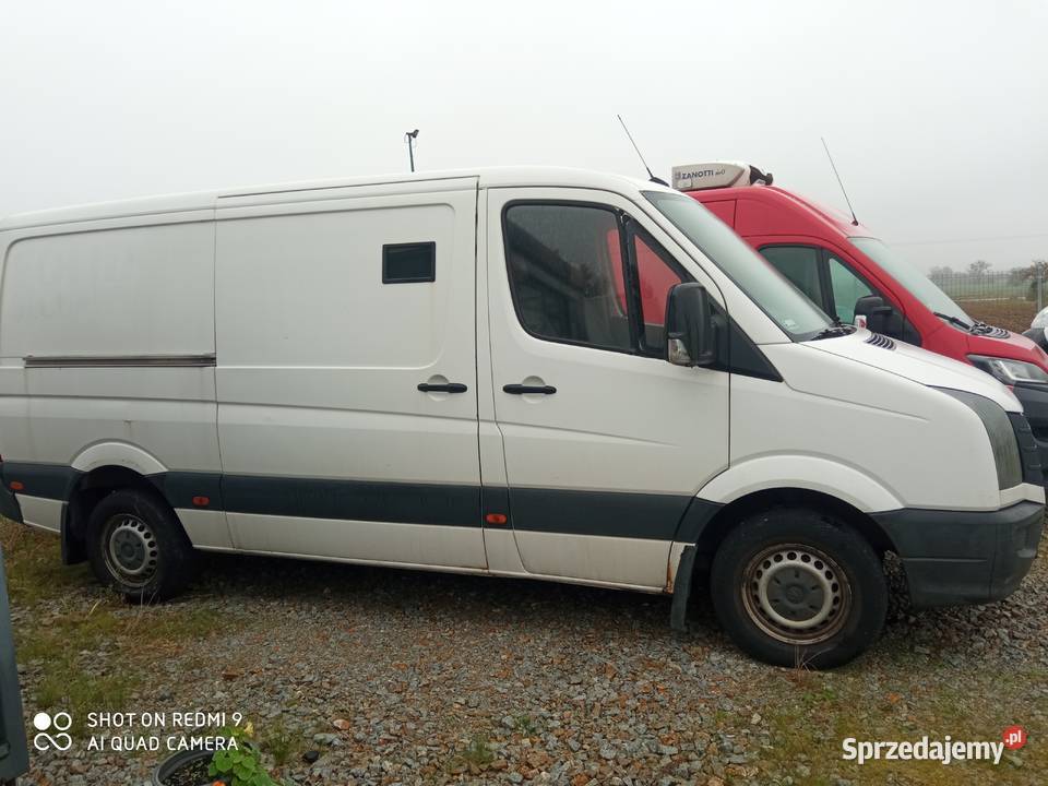 VW Crafter 2015r Uszkodzony Volkswagen dolnośląskie Wrocław