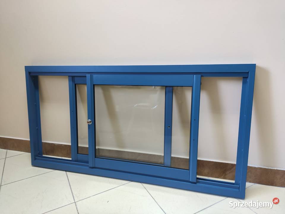 Okno aluminiowe przesuwne w bok na wymiar do śląskie Katowice