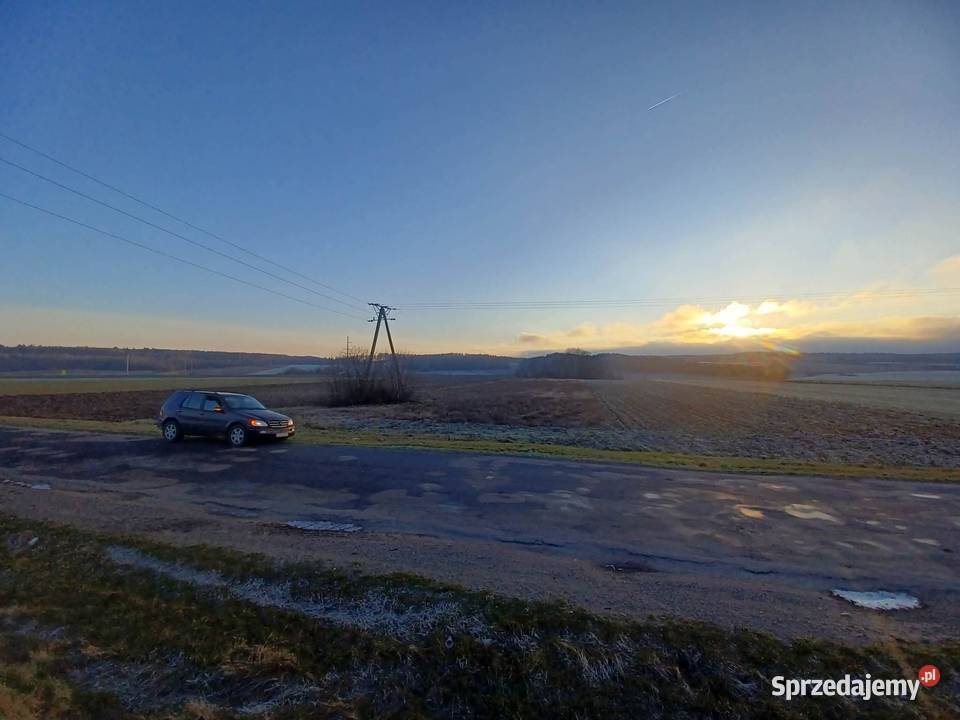 Działka budowlana drodze asfaltowej Sośnica