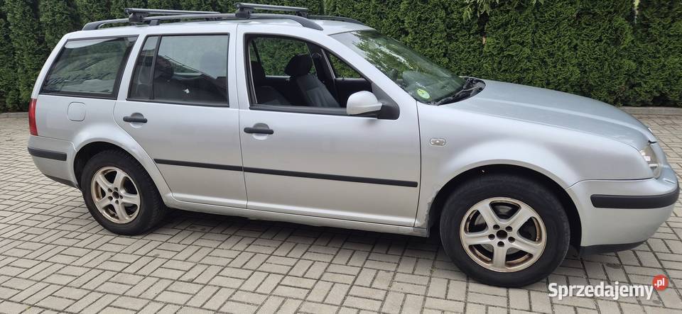 VW GOLF IV BORA KOMBI 1900 TDIHAKSPRAWNA KLIMA srebrny Głogów sprzedam