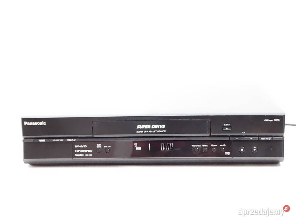 Magnetowid VHS Panasonic NVHV55 HiFi Stereo Magnetowidy Biłgoraj