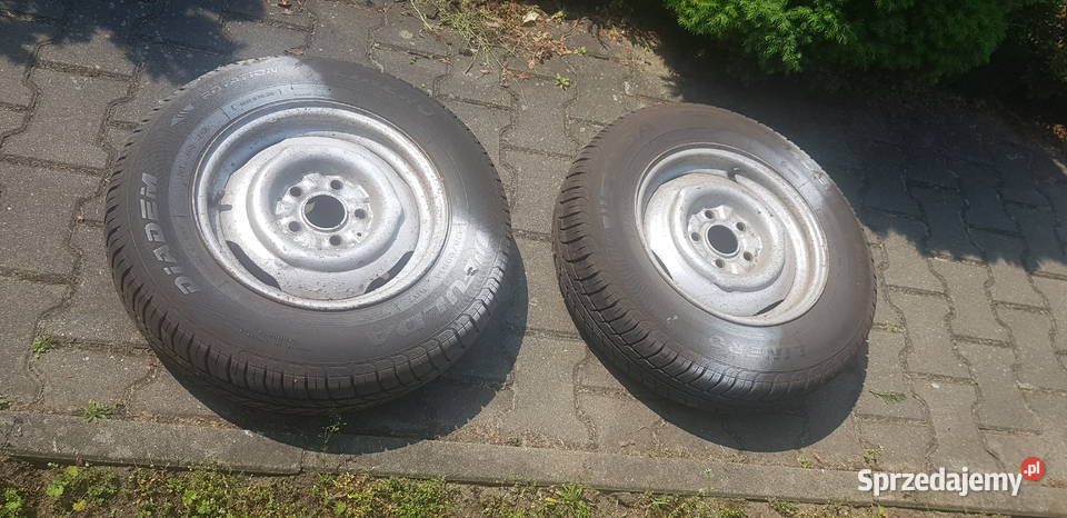 Dwa koła do przyczepy kempingowej innej lubuskie Gubin