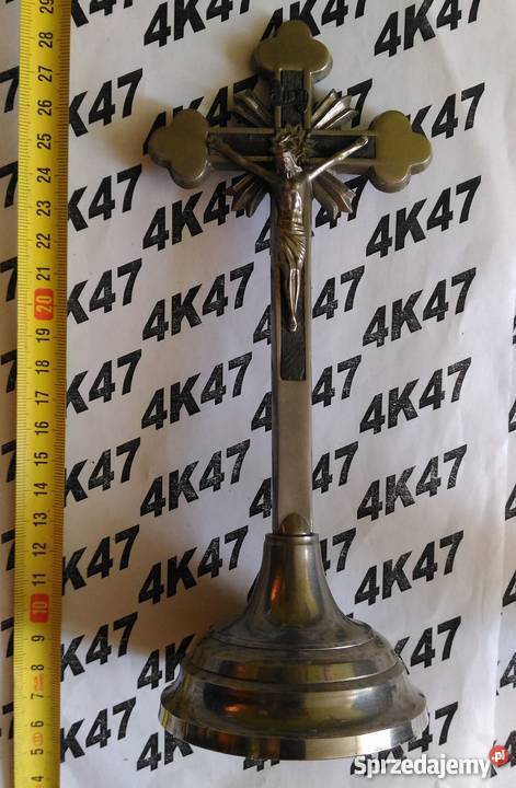 DEWOCJONALIA KRUCYFIKS STOŁOWY Łódź sprzedam