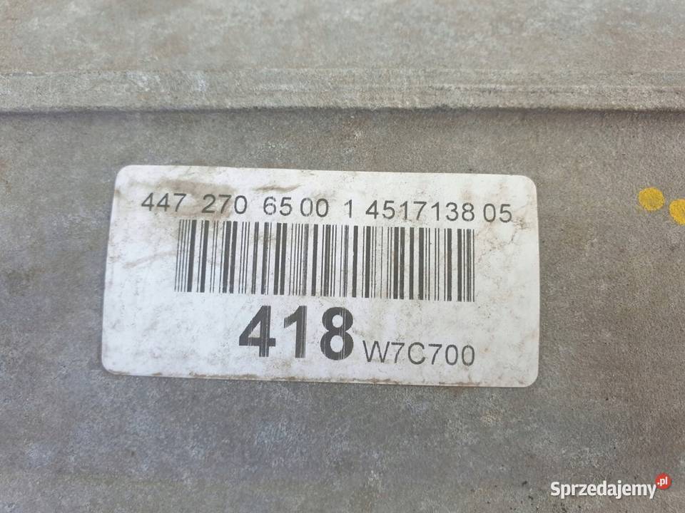 AUTOMATYCZNA SKRZYNIA BIEGÓW Mercedes Vito W447 Rudka