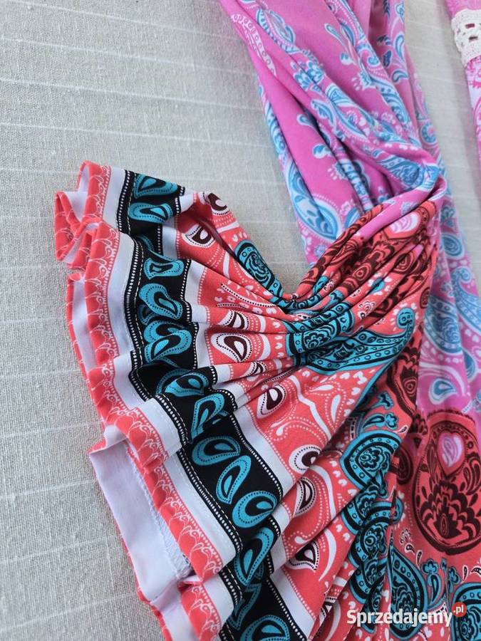 Sukienka wstawka boho Romantyczna Rybnik