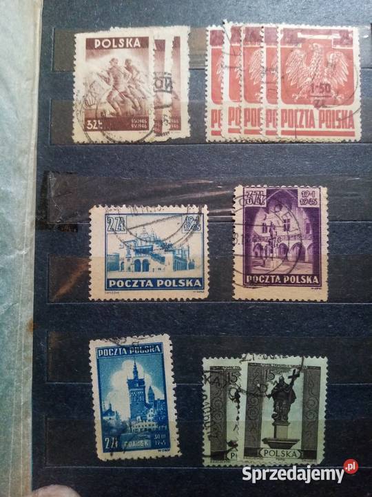 Znaczki Polskie II RP zabór pruski w Markach śląskie