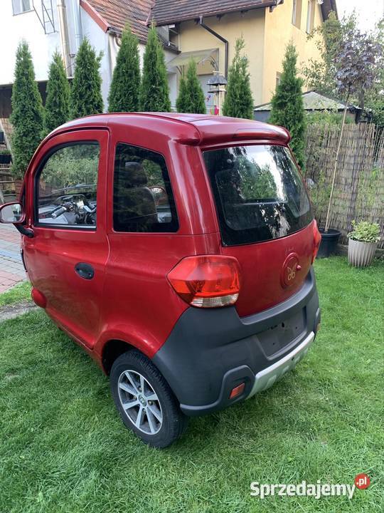 Skuter elektryczny z dachem trzykołowy bez prawa 1500KM pomorskie Gdańsk