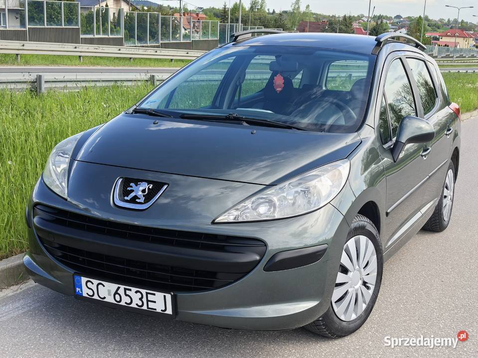 Peugeot 207BenzynaBezwypadkowyOrgLakierKlima 215000km