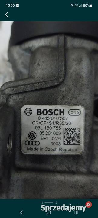 pompa wysokiego ciśnienia audi a4b8 Ostrowieczno