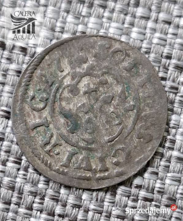 3 Szeląg inflancki Gustaw Adolf Krystyna Karol Gdańsk sprzedam