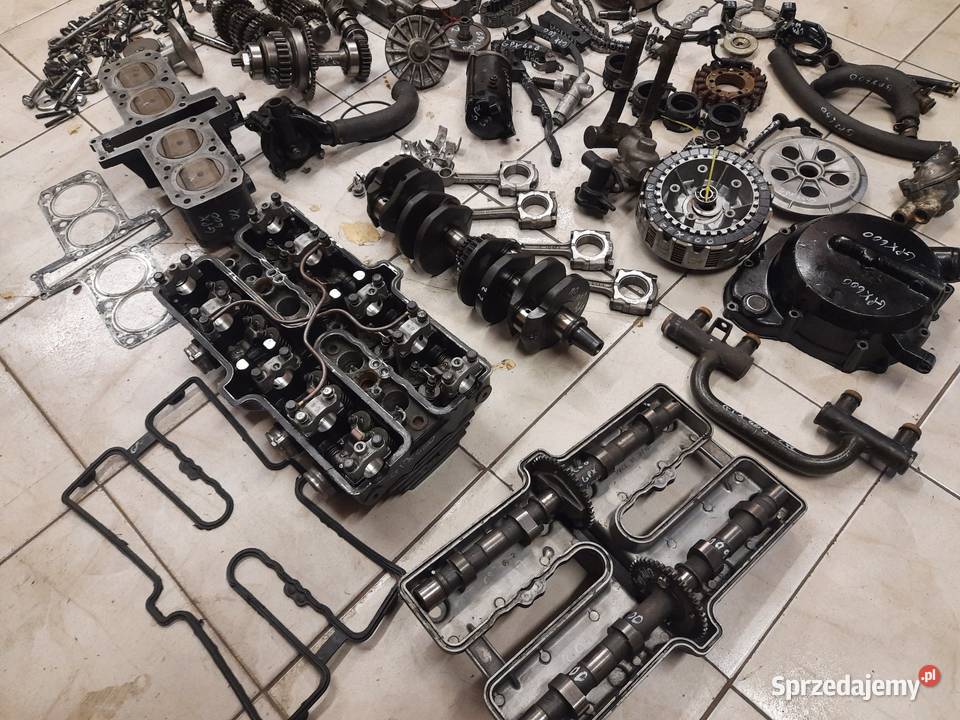 Kawasaki GPX 600 silnik części cylinder głowica dolnośląskie Jelenia Góra