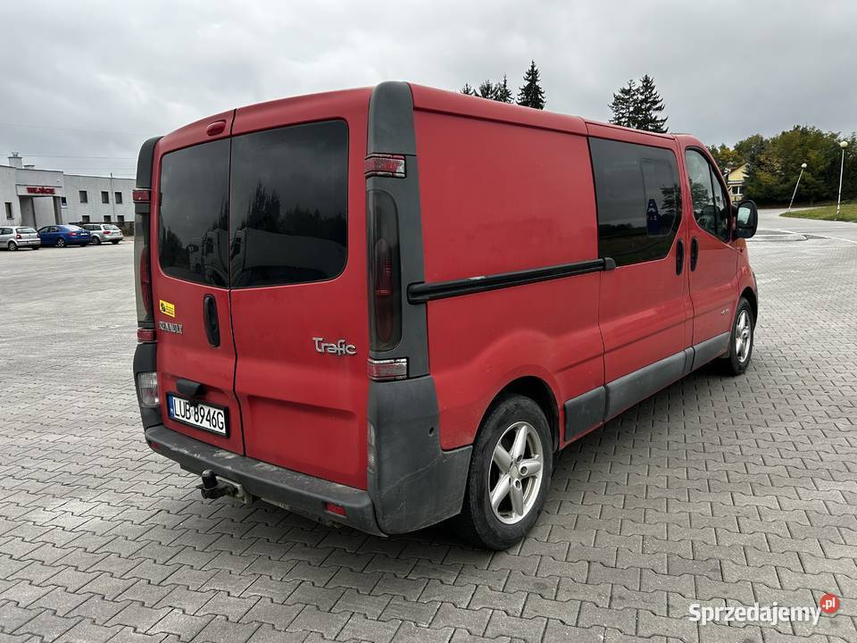 Renault Trafic 19DCILONG6os Trafic Lubartów