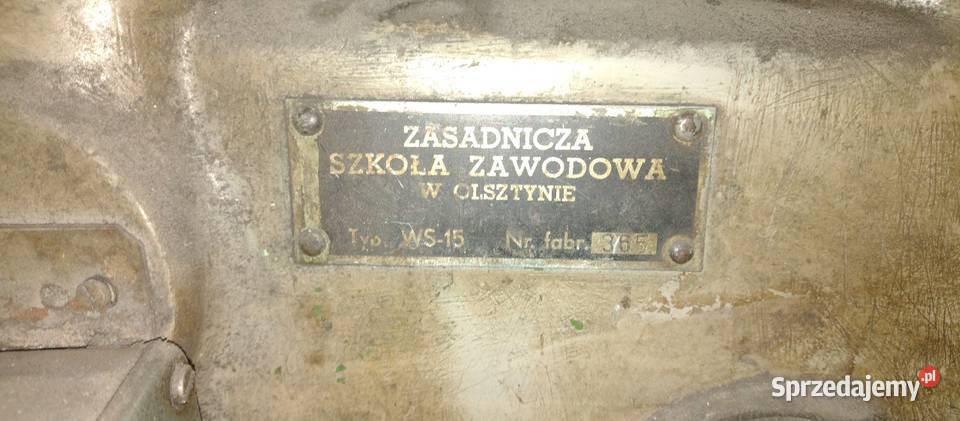 Wiertarka stołowa ws15 Siedlce