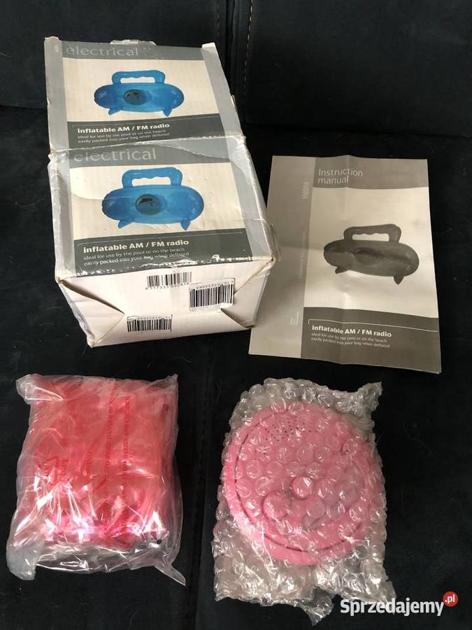 Radio na plażę odporne na plażę dmuchane z Elektronika wielkopolskie Poznań