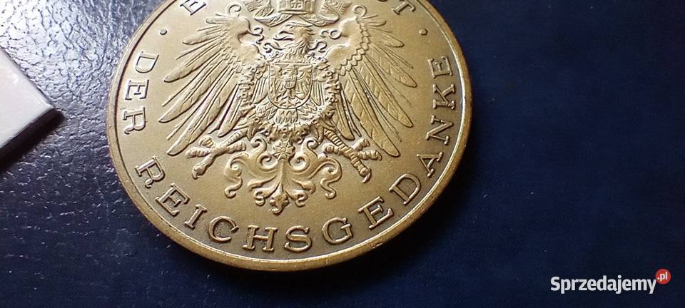 Stare monety Medal Otto Von Bismarck 270 podkarpackie Lesko