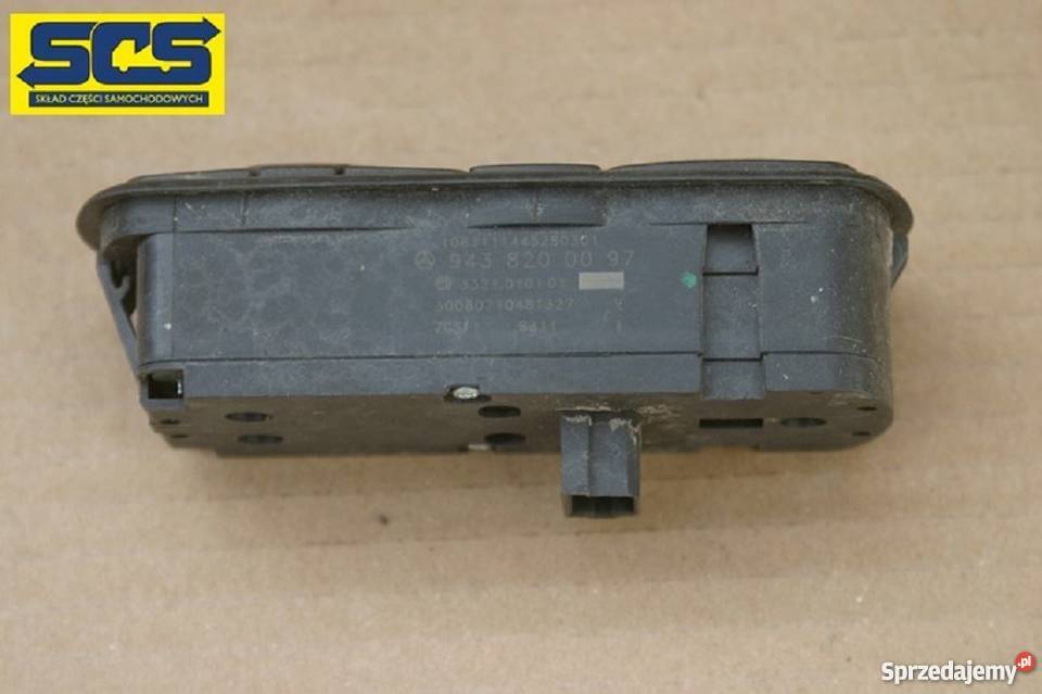 MERCEDES ACTROS PANEL STEROWNIK SZYB LUSTEREK ciężarowe Wyposażenie wnętrza