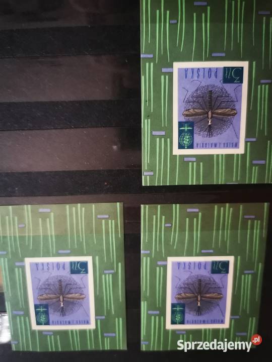 Bloczki znaczki walka z malaria błędy sprzedam