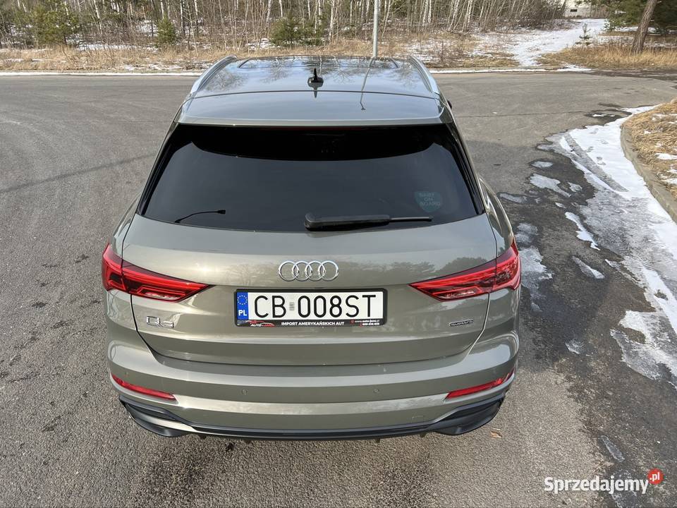 Audi Q3 Sline 20 TFSI Quattro BO Kamera 360 4/5 Bydgoszcz