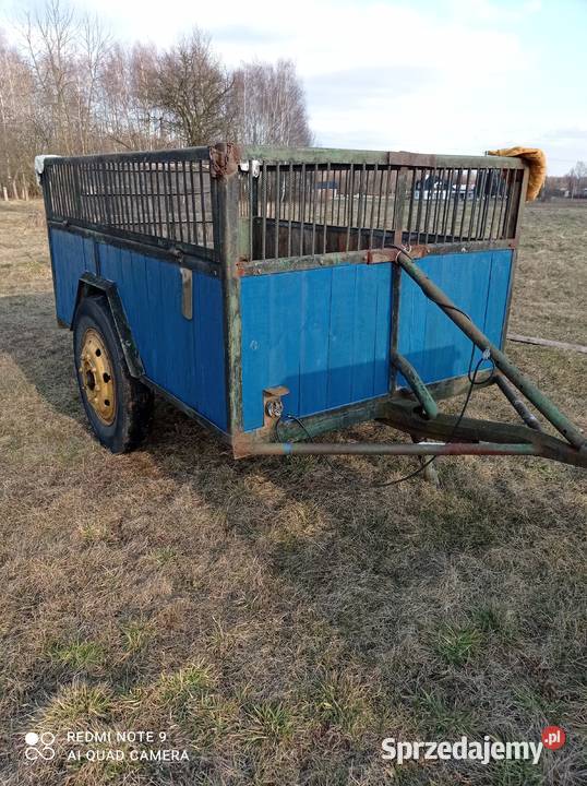Dwukółka wózek do ciągnika
